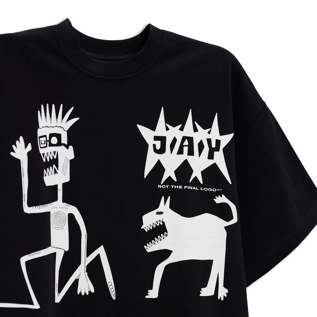 Tribal shirt in black